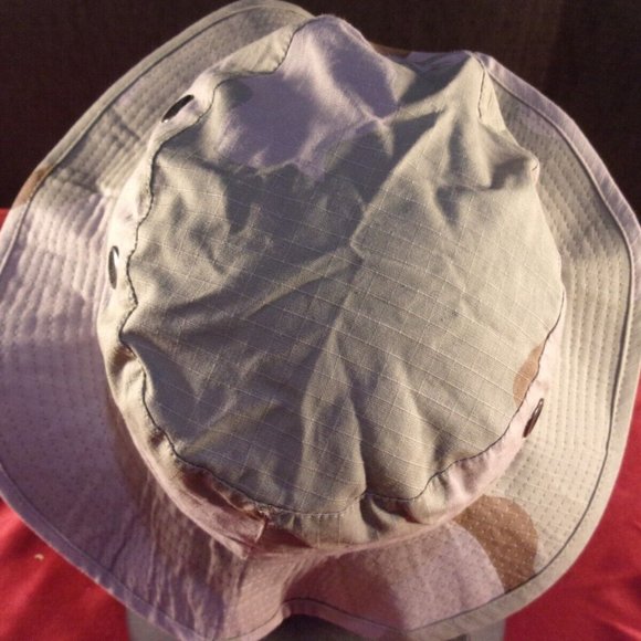 NEW MILSPEC DESERT DCU MILITARY HOT WEATHER TYPE II JUNGLE BOONIE HAT ALL SIZES - Picture 6 of 14
